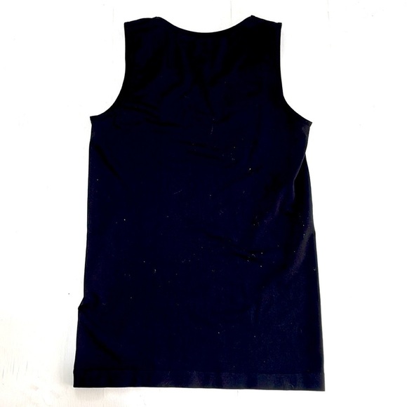 LC Couture Black Rhinestone Tank Top Size M/L - Picture 8 of 8